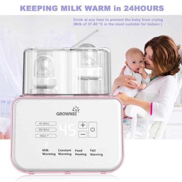 6-in-1 Bottle Bottle, Baby Food warmer BPA-Free with LCD Display Accurate - Picture 3 of 5